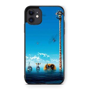 Madagascar Cute Pixar Characters Gift for Kids iPhone Case